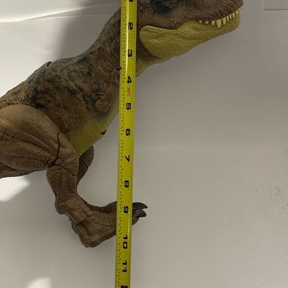 Mattel Jurassic World Stomp N Escape Cretaceous Tyrannosaurus Rex Dinosaur - Picture 10 of 11